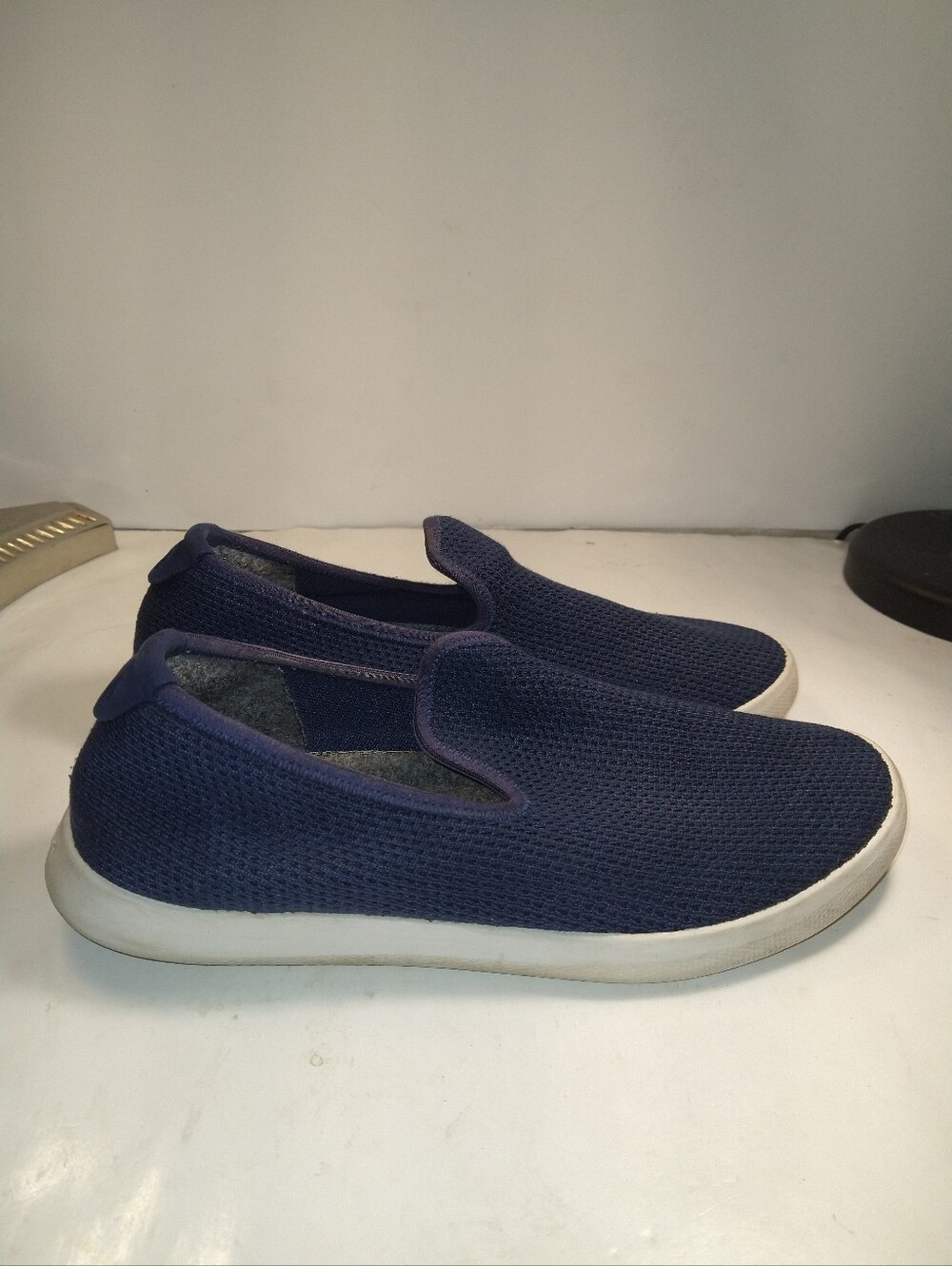 Allbirds TL Tree Loungers Blue Casual Slip On Comfort Shoes Women's sz 10.